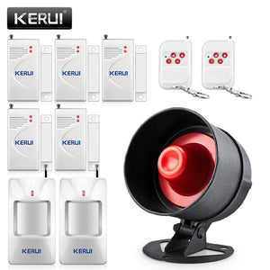 KERUI Cheap Wireless Burglar Alarm System Local Siren Speaker Security Home Alarm Motion Detector Window Door Sensor DIY Kit