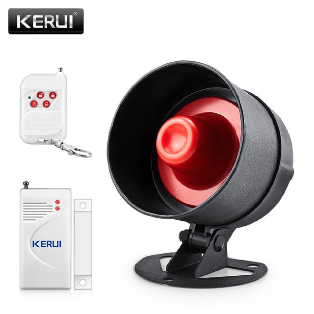 KERUI Cheap Wireless Burglar Alarm System Local Siren Speaker Security Home Alarm Motion Detector Window Door Sensor DIY Kit