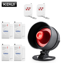 Load image into Gallery viewer, KERUI Cheap Wireless Burglar Alarm System Local Siren Speaker Security Home Alarm Motion Detector Window Door Sensor DIY Kit